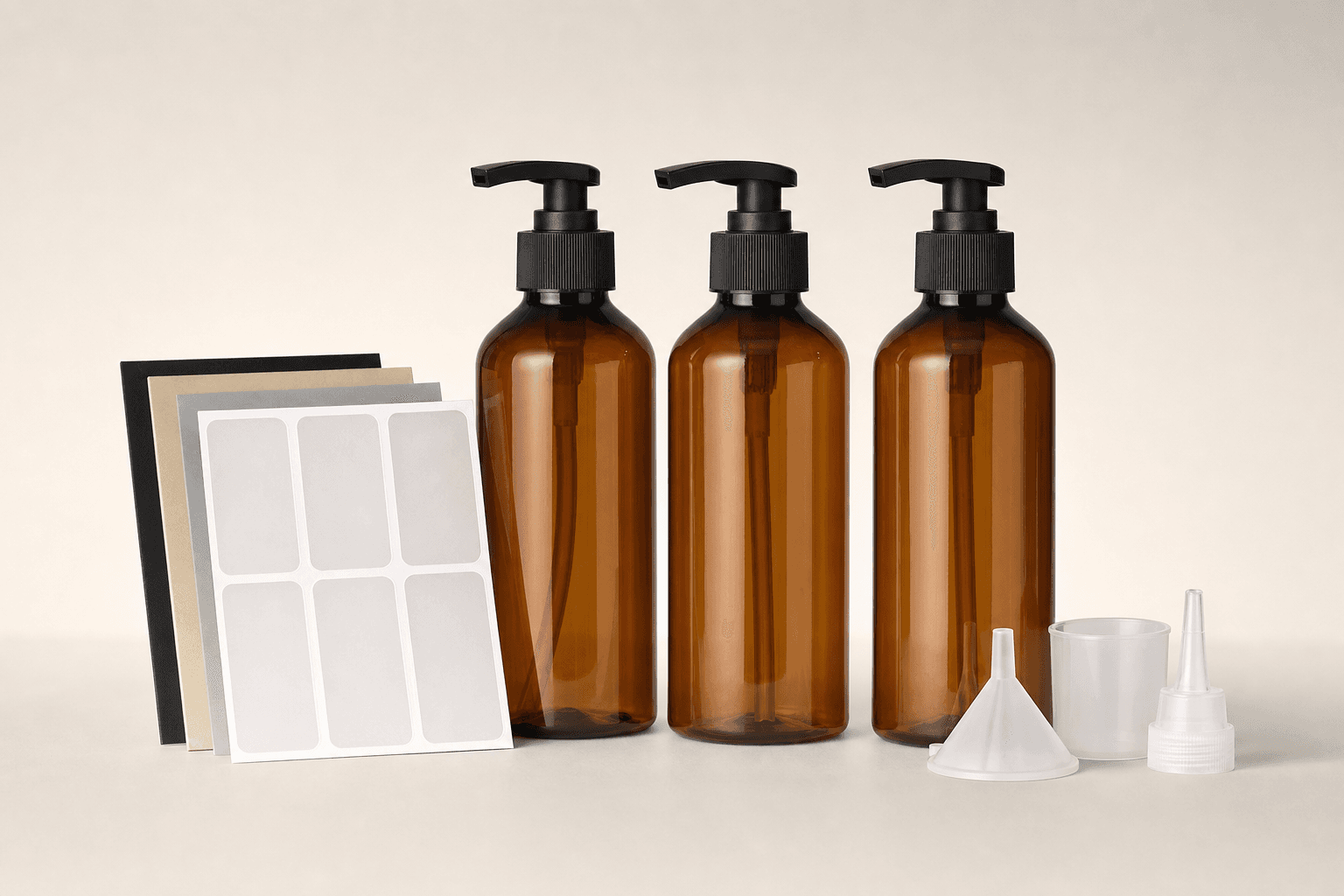 Bathroom Refill Bottle Label Bundles