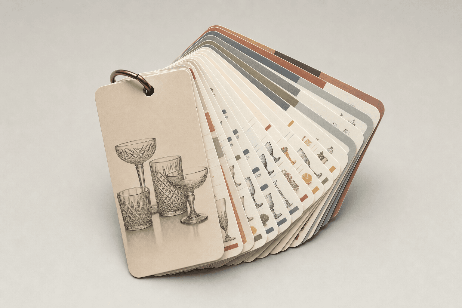 Vintage-Barware Identification Cards